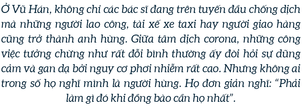 Những anh hùng vô danh ở Vũ Hán và câu chuyện kinh doanh tử tế giữa rốn dịch corona - Ảnh 1.