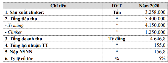 Xi măng Bỉm Sơn (BCC): Kế hoạch lãi trước thuế 155 tỷ đồng năm 2020, trình phương án phát hành 13 triệu cổ phiếu trả cổ tức - Ảnh 2.