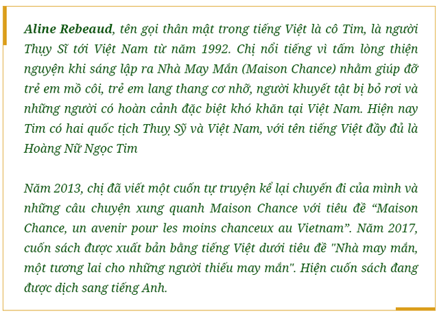 Hoàng Nữ Ngọc Tim – người phụ nữ Thụy Sĩ dành trọn trái tim cho người khuyết tật Việt Nam: “Bây giờ, tôi là người Việt Nam” - Ảnh 1.