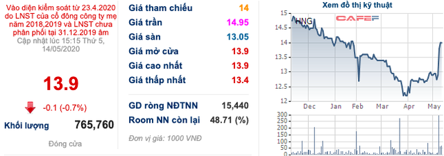 HAGL Agrico (HNG): Cổ phiếu vừa lọt rổ MSCI Frontier Markets Smallcap Indexes, Thaco muốn tăng sở hữu lên gần 29% vốn - Ảnh 1.