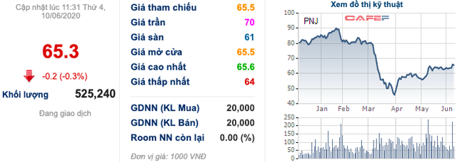 ĐHĐCĐ PNJ: Trong bối cảnh dịch Covid-19 còn là dấu hỏi, sẽ tích trữ thanh khoản thông qua hàng tồn, vàng miếng và vay vốn - Ảnh 2.