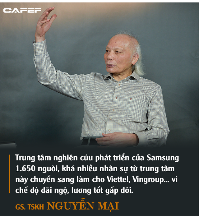 GS. Nguyễn Mại: Tương lai dòng FDI vào Việt Nam và nỗi lo của những doanh nghiệp như Samsung khi Vingroup, Viettel... lớn lên - Ảnh 8.