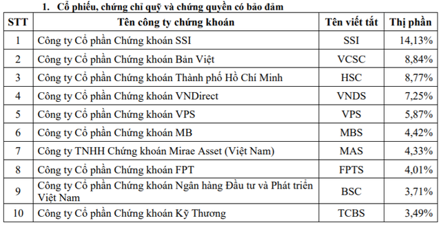 Thị phần môi giới HoSE quý 2: VPS “vượt mặt” Mirae Asset, TCBS lọt vào top 10 - Ảnh 2.