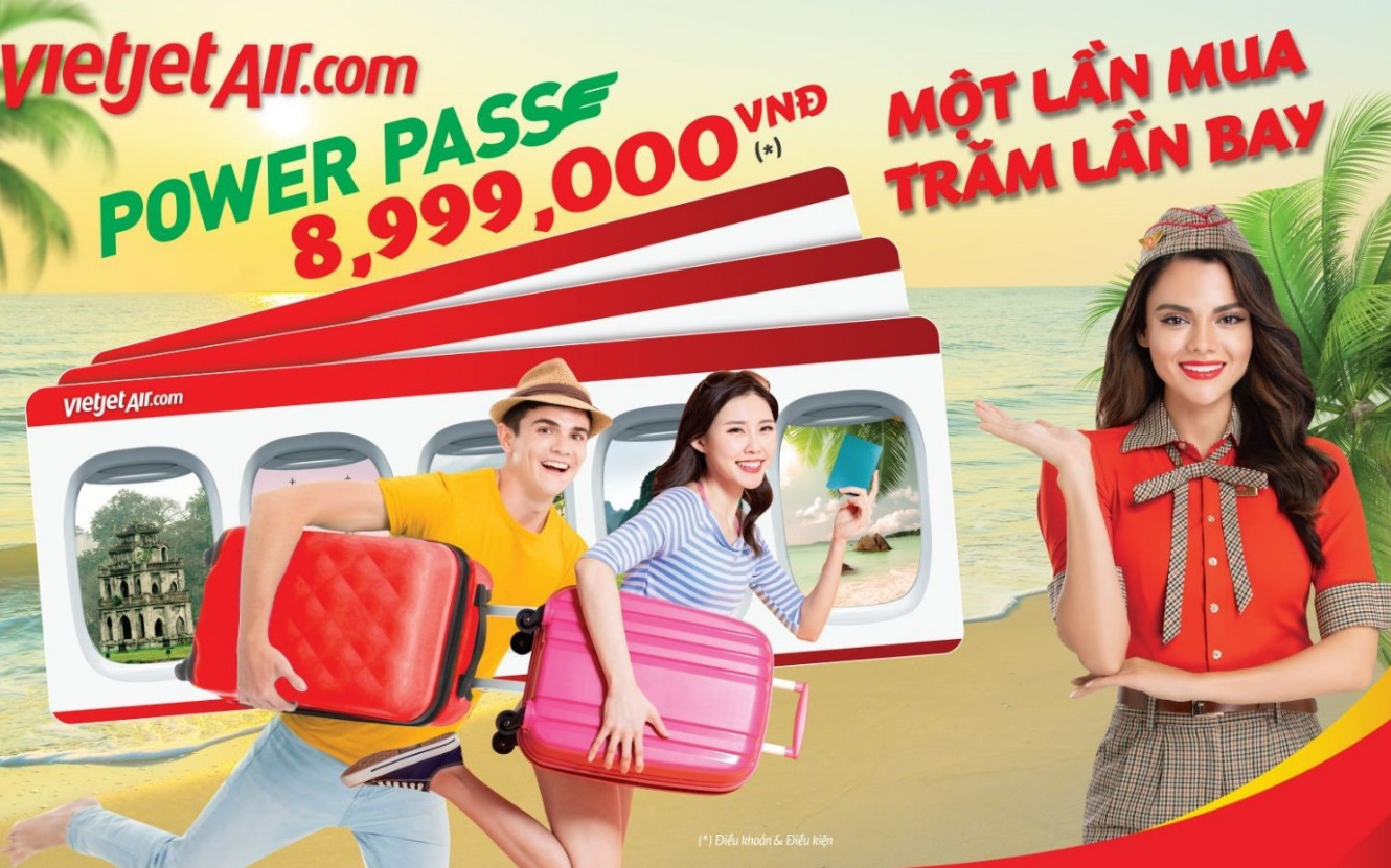 POWER PASS của Vietjet, món quà độc đáo chưa từng có dành tặng người yêu thương