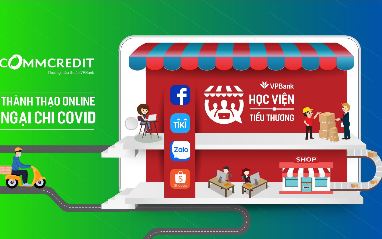 “Học viện Tiểu thương VPBank” giúp đỡ 50.000 tiểu thương vượt khó mùa dịch bệnh