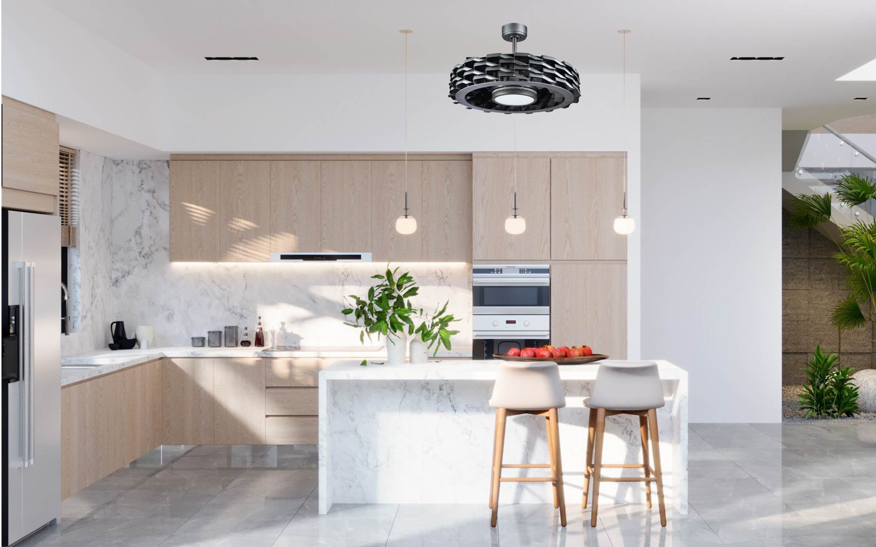 Quạt trần không cánh Benny Firenze - Mát như gió tự nhiên