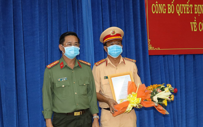 Tây Ninh: Công bố Quyết định của Bộ Trưởng Bộ Công an về việc bổ nhiệm cán bộ