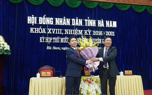 Hà Nam có tân Chủ tịch UBND tỉnh