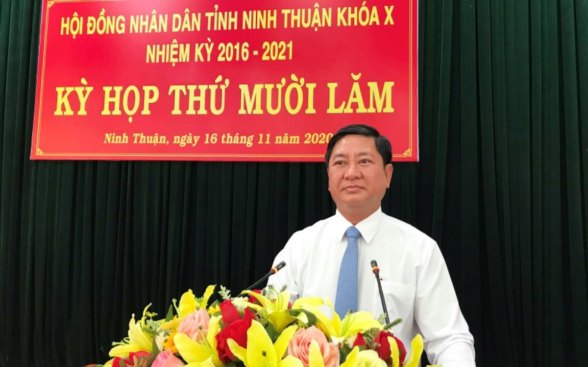 Ninh Thuận có tân Chủ tịch UBND tỉnh