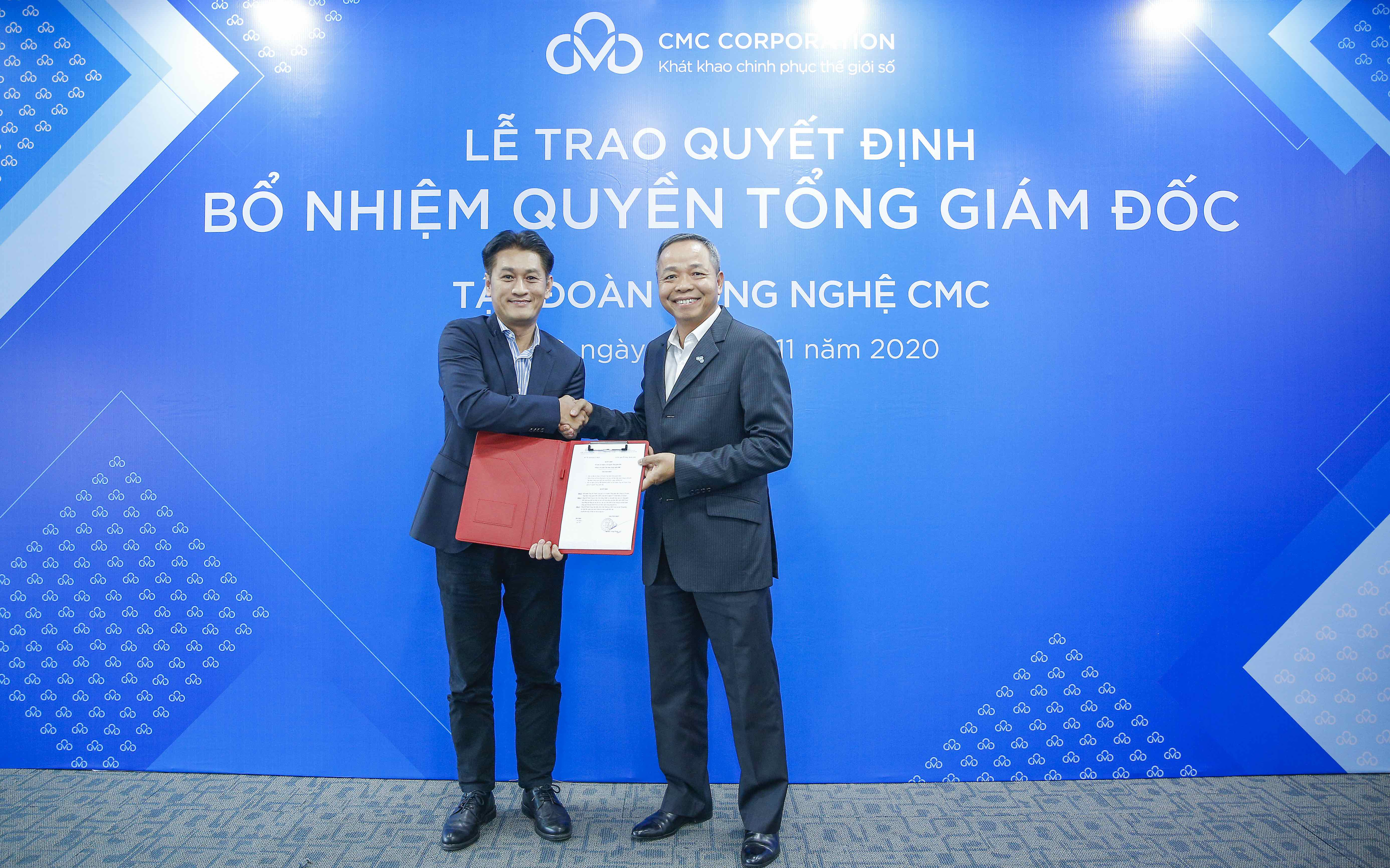 CMC bổ nhiệm quyền Tổng giám đốc mới