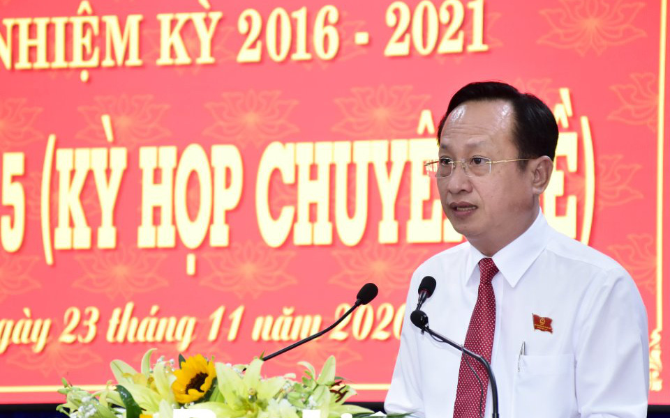 Ông Phạm Văn Thiều được bầu làm Chủ tịch UBND tỉnh Bạc Liêu
