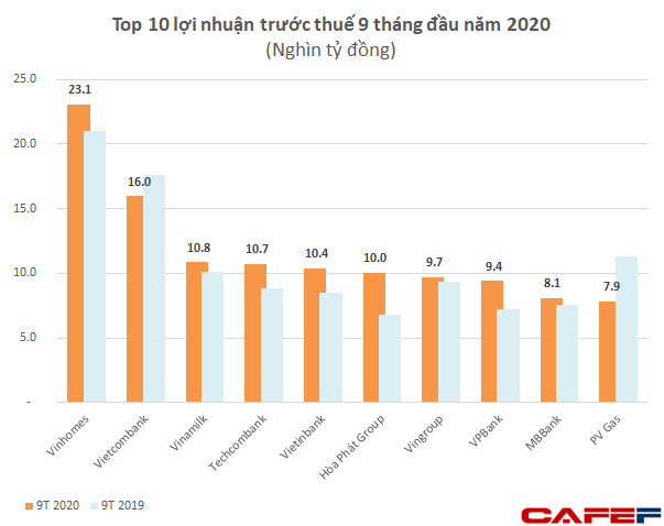 Kinh doanh mùa Covid: Tổng lãi của 40 công ty lớn nhất TTCK giảm 30.000 tỷ, nhưng vẫn có nhiều cái tên tăng trưởng mạnh - Ảnh 2.