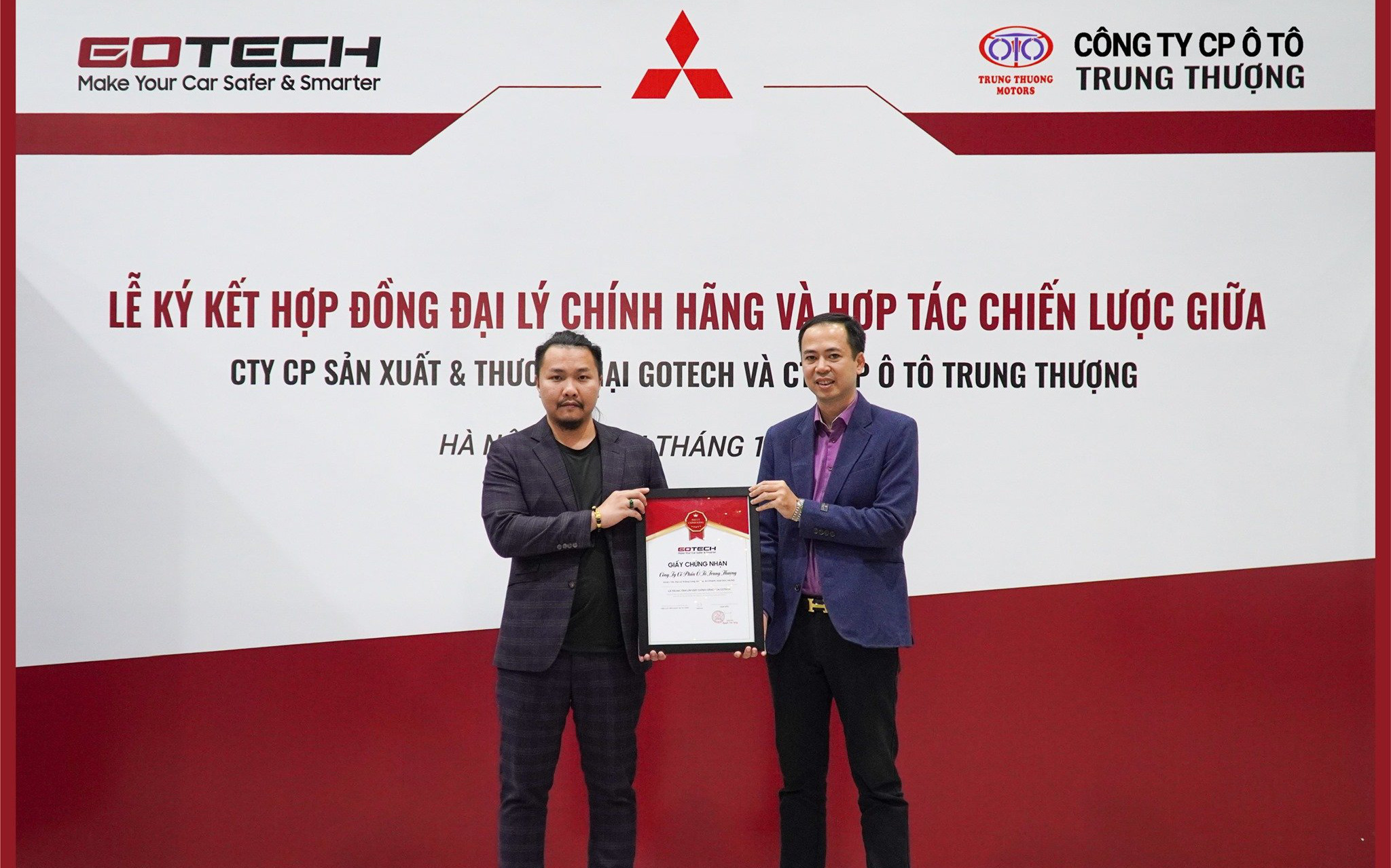 Hợp tác phân phối màn hình ôtô thông minh GOTECH dành riêng cho dòng xe Mitsubishi