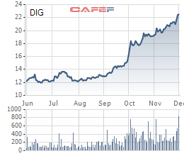 DIG thỏa thuận đột biến 42,5% lượng cổ phiếu lưu hành của công ty trong sáng 2/12 - Ảnh 1.