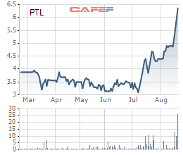 Petroland (PTL): Tương lai tù mù khi xung đột chưa có hồi kết, cổ phiếu tăng trần 4 phiên trước thềm rút vốn của PV Oil - Ảnh 1.