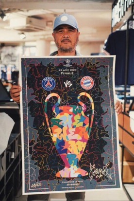 Lần đầu tiên lọt vào chung kết Champions League, PSG ra mắt 50 phiên bản poster đặc biệt để kỷ niệm khoảnh khắc lịch sử này - Ảnh 1.