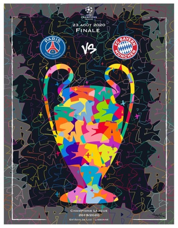 Lần đầu tiên lọt vào chung kết Champions League, PSG ra mắt 50 phiên bản poster đặc biệt để kỷ niệm khoảnh khắc lịch sử này - Ảnh 4.