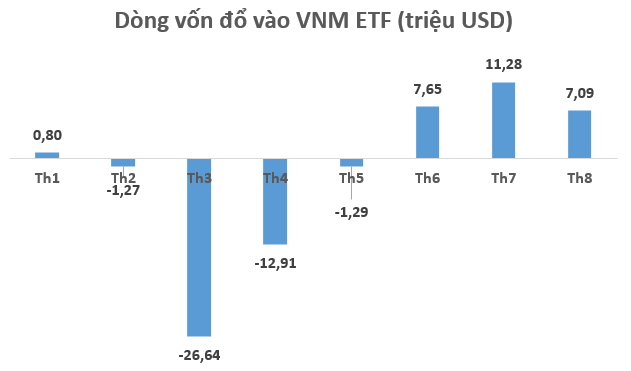 Dòng vốn ETFs đổ mạnh vào thị trường, vì sao khối ngoại vẫn bán ròng miệt mài trên TTCK Việt Nam? - Ảnh 1.