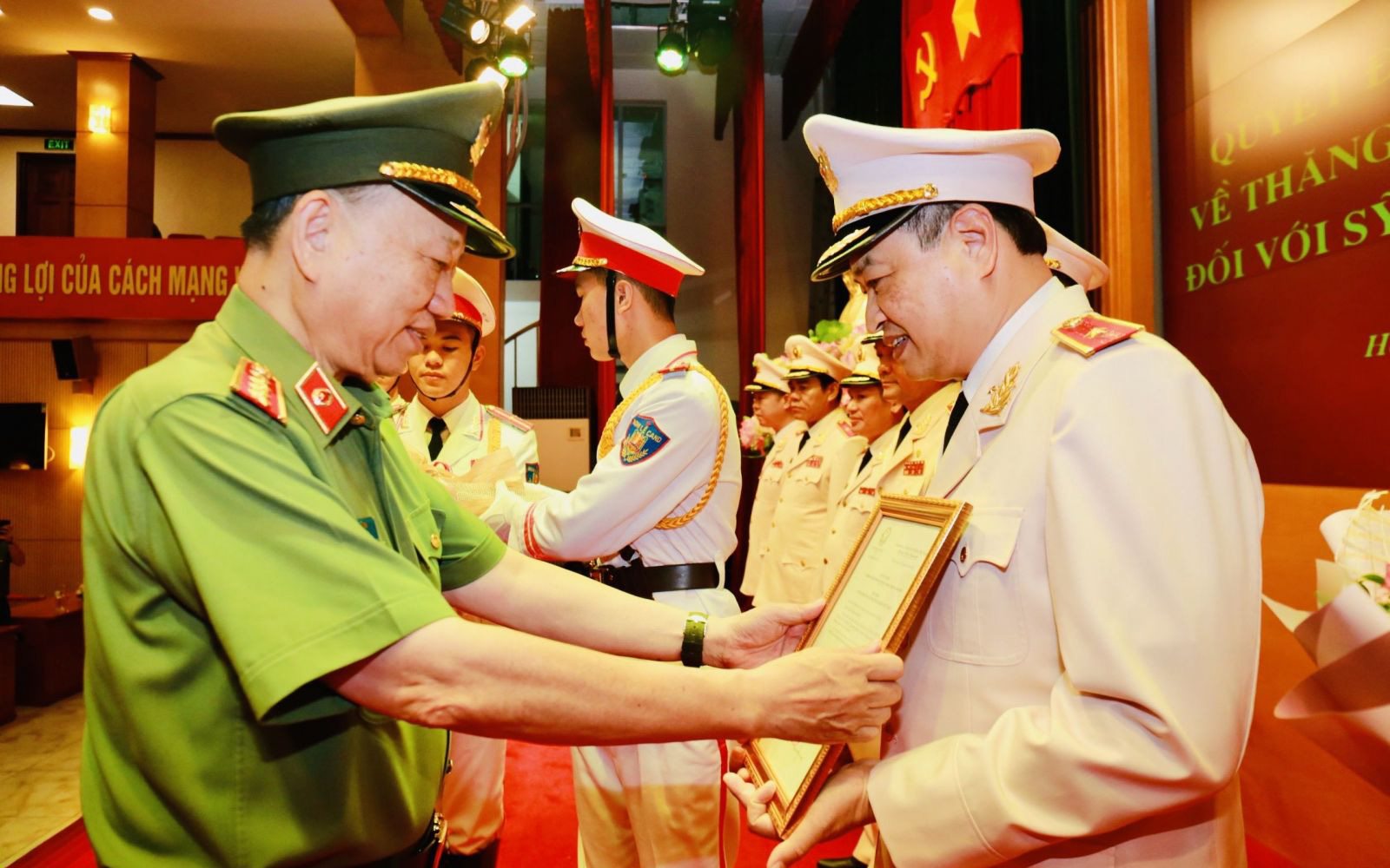 Giám đốc Công an tỉnh Thanh Hóa được phong hàm Thiếu tướng
