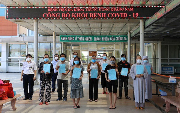 Thêm 19 bệnh nhân COVID-19 tại Quảng Nam được công bố khỏi bệnh