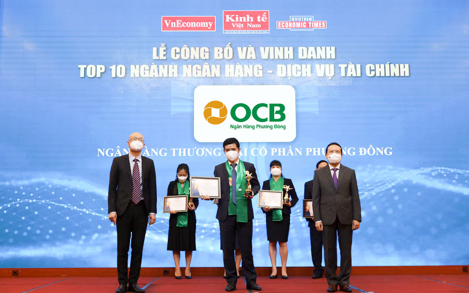 OCB vào top 10 thương hiệu mạnh Việt Nam ngành ngân hàng