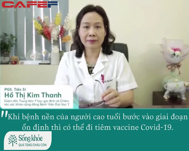 Người cao tuổi có bệnh nền nên tiêm vaccine Covid-19 hay không? Bác sĩ ĐH Y nhấn mạnh: Tiêm càng sớm càng tốt, tuy nhiên phải đặc biệt lưu ý điều quan trọng này - Ảnh 1.