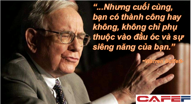 Warren Buffett đã chọn người như thế nào để đồng hành cùng mình?: Chỉ số IQ cao hay siêng năng chăm chỉ cũng không bằng một điều này - Ảnh 1.