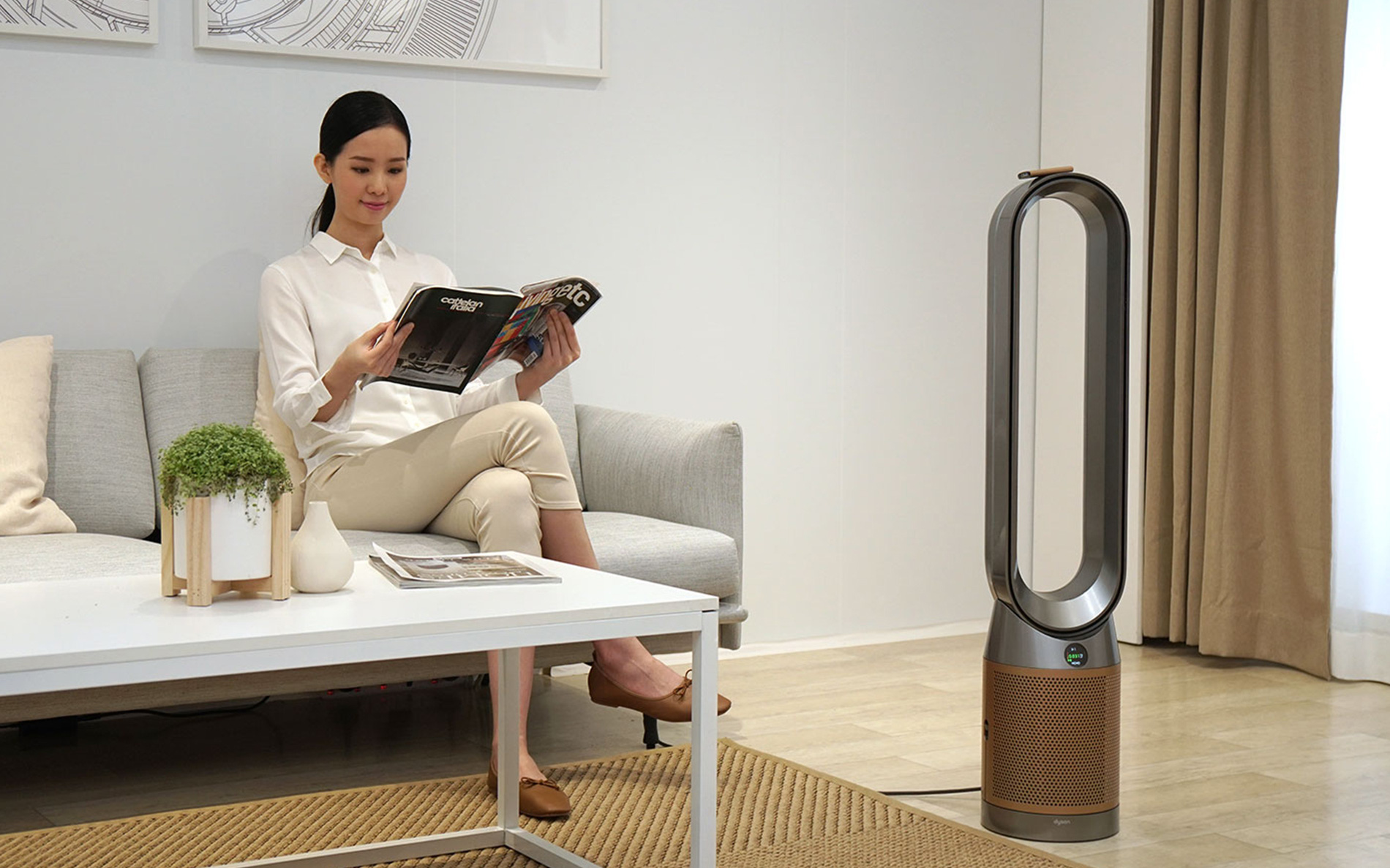 Máy lọc không khí kiêm quạt gió từ Dyson giá gần 20 triệu đồng