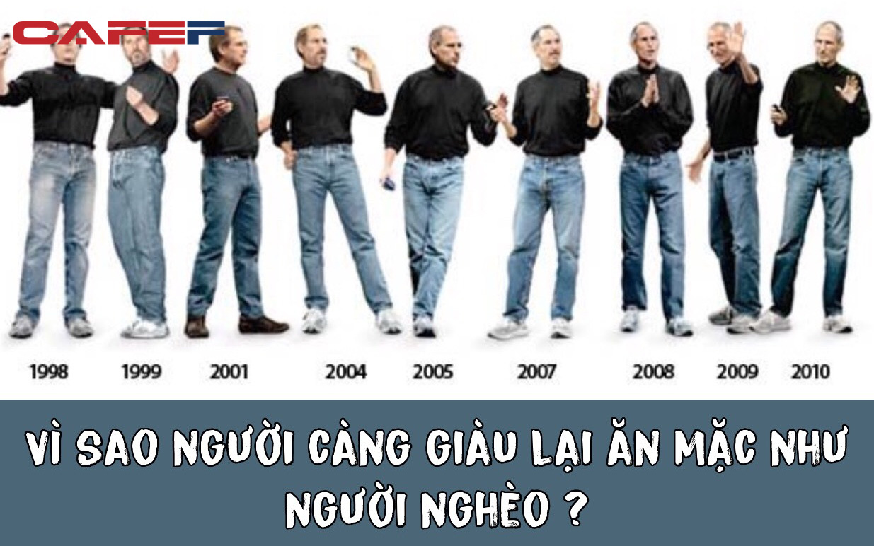Nắm trong tay tiền tỷ nhưng người giàu lại ăn mặc ''nghèo nàn'' như thể chỉ có vài đô la để chi tiêu cho quần áo: Tại sao lại có nghịch lý này?