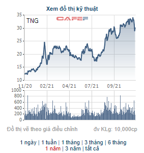 Một tổ chức rót hàng trăm tỷ mua 6,8 triệu cổ phiếu TNG và trở thành cổ đông lớn - Ảnh 1.