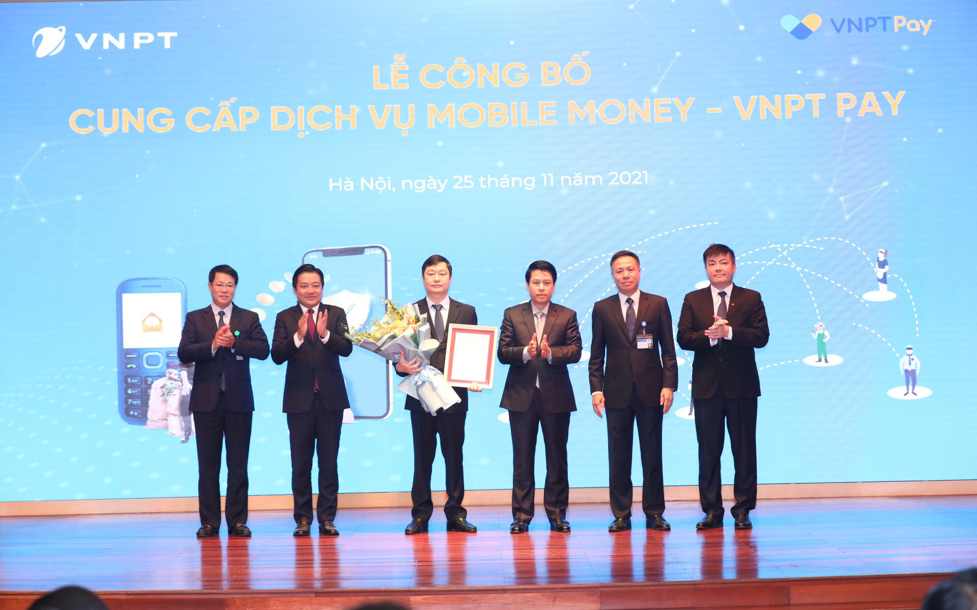 VNPT công bố trở thành nhà cung cấp thí điểm dịch vụ Mobile Money đầu tiên tại Việt Nam