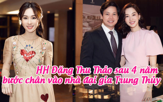 Cuộc sống của “nàng dâu hoa hậu” sau 4 năm bước chân vào nhà đại gia Trung Thủy: Không sang chảnh, xa hoa nhưng luôn khiến người khác hâm mộ vì điều cực đặc biệt