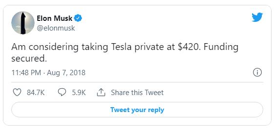 Điểm lại 7 dòng tweet gây bão của Elon Musk khiến cổ phiếu Tesla bốc hơi hàng tỷ USD - Ảnh 5.