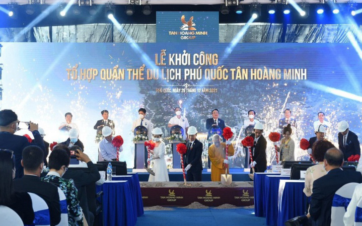 Sau cú đấu giá kỷ lục 1 tỷ USD tại Thủ Thiêm, Tân Hoàng Minh gây sốc khi "thần tốc" thâu tóm và khởi công dự án nghỉ dưỡng quy mô lớn bậc nhất Phú Quốc