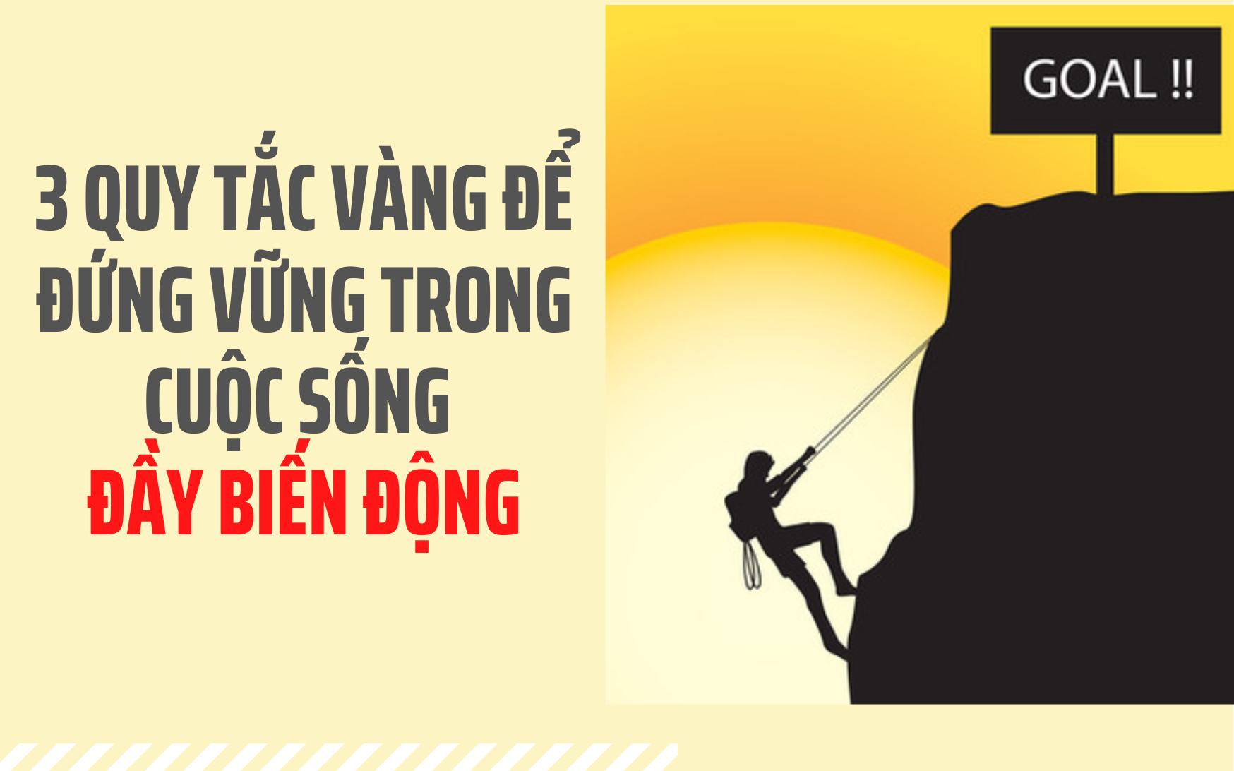 3 quy tắc vàng để trụ vững trong cuộc sống không phải ai cũng biết: Chìa khóa của thành công không nằm ở việc bạn có siêng năng hay không, mà là 3 điều này