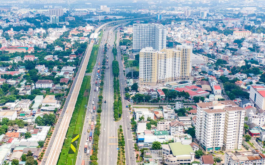 Giá căn hộ chung cư Thành phố Thủ Đức tiếp tục leo thang