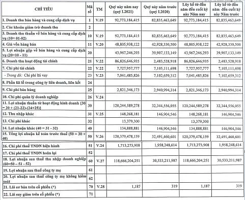 Nhờ khoản thu từ cổ tức, Nước Thủ Dầu Một (TDM) báo lãi quý 1/2021 cao nhất kể từ khi thành lập - Ảnh 1.