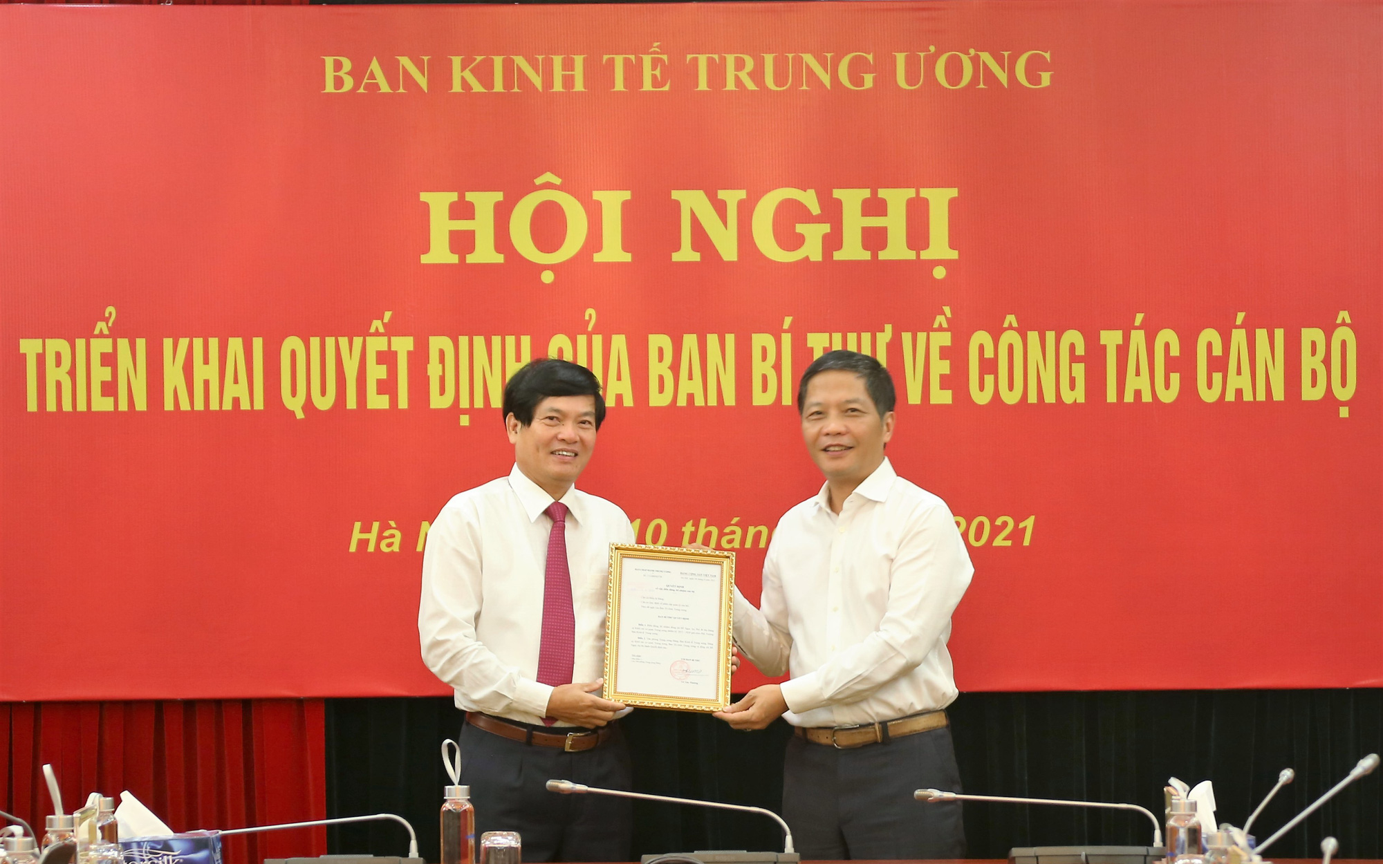 Ông Đỗ Ngọc An làm Phó Trưởng Ban Kinh tế Trung ương