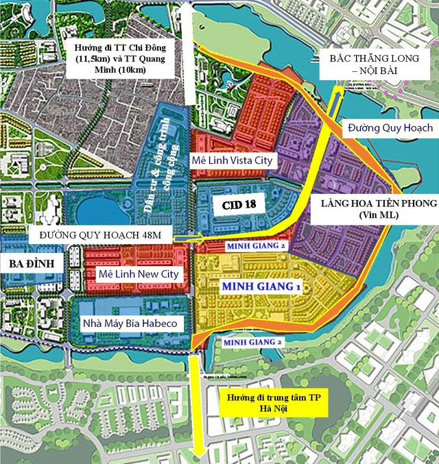 Ông lớn BĐS chưa có kế hoạch triển khai hai đại dự án Mê Linh năm 2021, sốt đất Mê Linh có gãy sóng? - Ảnh 1.