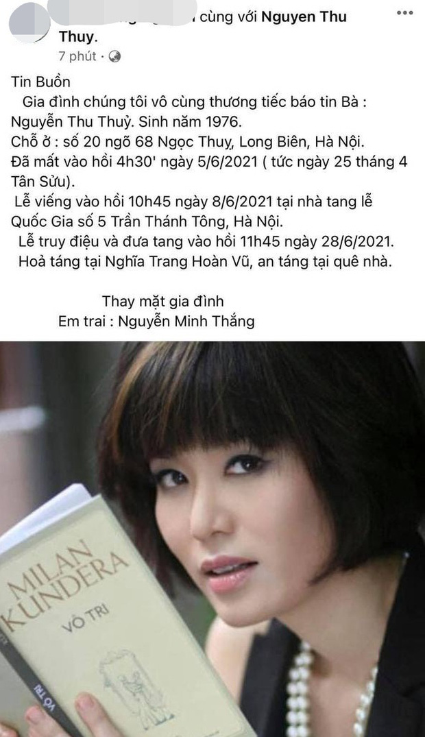 Hoa hậu Việt Nam Nguyễn Thu Thuỷ đột ngột qua đời - Ảnh 2.
