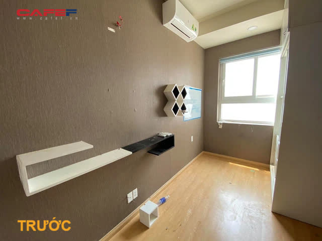 Làm chủ chuỗi villa cao cấp ở Vũng Tàu, đôi vợ chồng vẫn chọn sống bình yên trong căn hộ vỏn vẹn 59m2, cải tạo xong vừa rộng rãi vừa nghệ thuật rất đáng học hỏi - Ảnh 10.