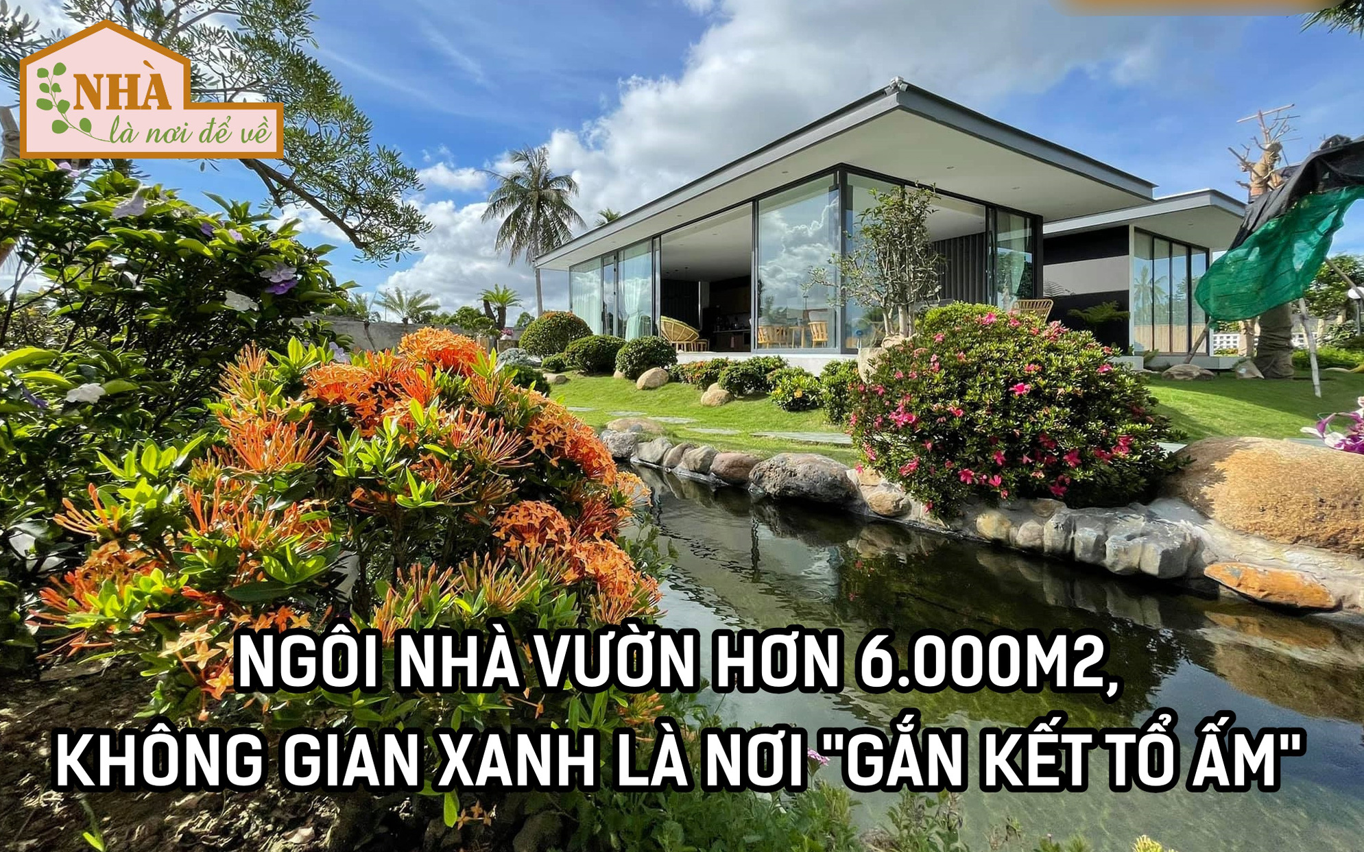 Về quê tìm cuộc sống mới, gia đình ở Hải Phòng xây nhà vườn hơn 6.000m2: Không gian xanh đắm chìm giữa thiên nhiên, chốn an yên gắn kết tổ ấm