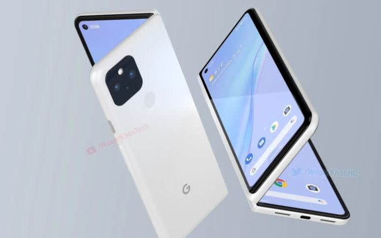 Google làm smartphone gập, cạnh tranh với Galaxy Fold của Samsung