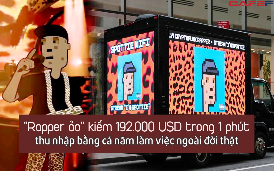 "Rapper ảo" kiếm 192.000 USD trong một phút: Phát hành nhạc ảo, tổ chức concert ảo, thu nhập bằng cả năm người khác làm việc