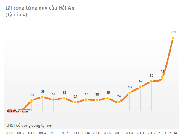 Vận tải biển khởi sắc, Hải An (HAH) lãi ròng kỷ lục 203 tỷ đồng trong quý 4, gấp 4 lần cùng kỳ - Ảnh 1.