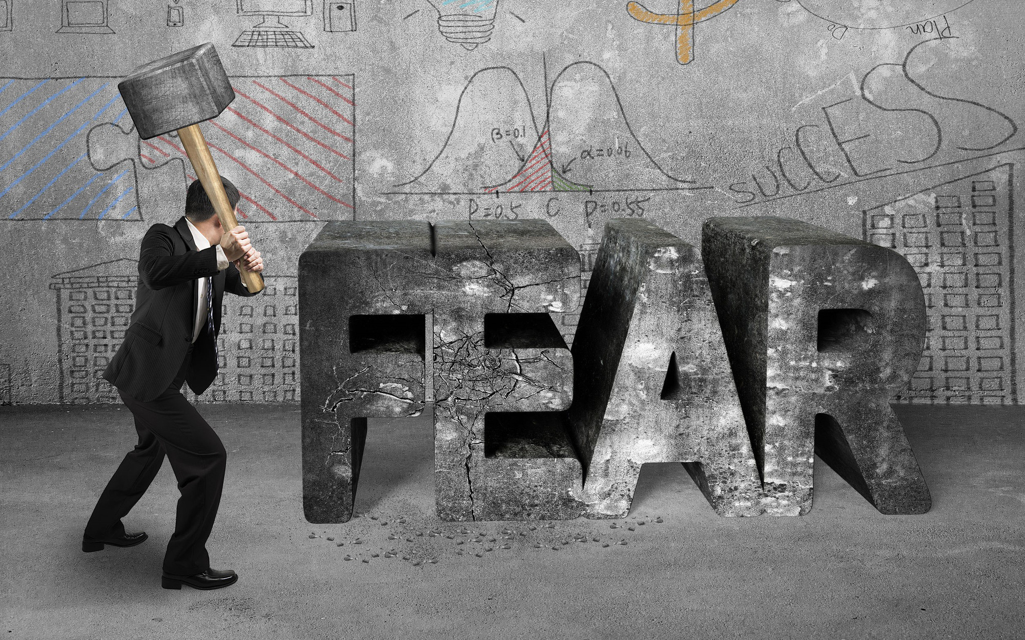 3 nỗi sợ hãi đang vô hình kìm hãm chúng ta: Không tự mình vượt qua thì sự nghiệp dậm chân tại chỗ, nghèo mãi hoàn nghèo, bế tắc chồng bế tắc mà không hiểu tại sao