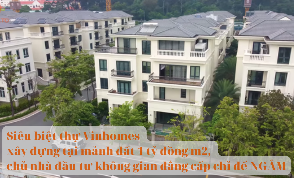 Siêu biệt thự 500 tỉ đồng tại Vinhomes Ba Son: Xây trên mảnh đất 1 tỉ/m2, không gian sống đẳng cấp "mở mang tầm mắt về cuộc sống thượng lưu của giới siêu giàu"