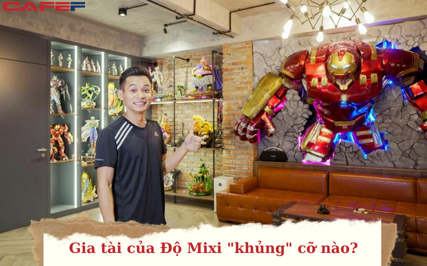 Độ Mixi than nghèo đến "bạc cả tóc", nhưng nghèo như anh ai cũng muốn: Ở trong dinh thự 7 tầng, đi xe Mercedes, có thú sưu tập mô hình hiếm