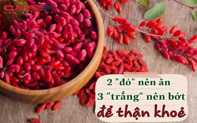 2 "đỏ" nên ăn và 3 "trắng" nên bớt để THẬN khỏe, bệnh tật rời xa: Muốn sống thọ chỉ cần thực hiện chăm chỉ mỗi ngày