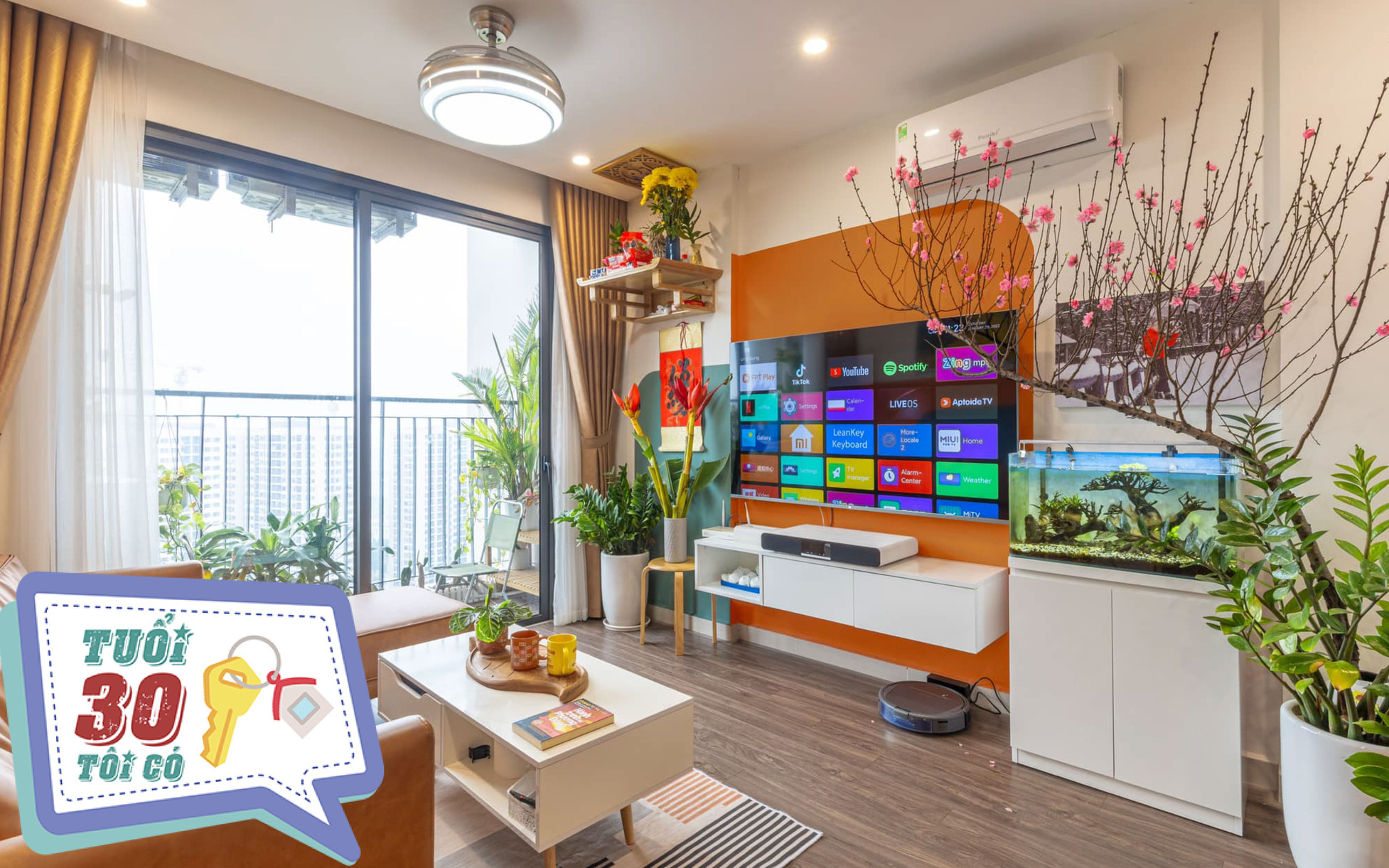 [ Tuổi 30, tôi có 1 căn nhà ] Căn hộ phong cách Color Block hiện đại, trẻ trung của 8x người dân tộc Sán Chay: &quot;Chốt mua&quot; chỉ sau 3-4 ngày, thiết kế &quot;tiết kiệm, gọn gàng&quot; vẫn cực ấn tượng